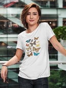 Collected Flutter Ii T-shirt -Victoria Barnes Designs