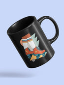 Let It Roll. Rollerskates Mug -Victoria Barnes Designs