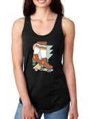 Let It Roll. Rollerskates T-shirt -Victoria Barnes Designs