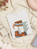 Let It Roll. Rollerskates T-shirt -Victoria Barnes Designs