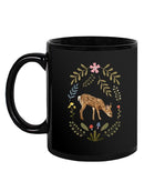 Critters And Foliage B Mug -Victoria Barnes Designs
