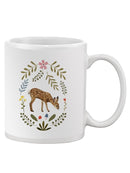 Critters And Foliage B Mug -Victoria Barnes Designs