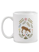 Critters And Foliage B Mug -Victoria Barnes Designs