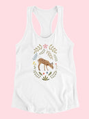 Critters And Foliage B T-shirt -Victoria Barnes Designs