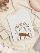Critters And Foliage B T-shirt -Victoria Barnes Designs