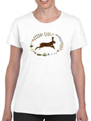 Critters And Foliage A T-shirt -Victoria Barnes Designs
