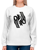 Plant Offering Iii Sweatshirt -Victoria Barnes Designs