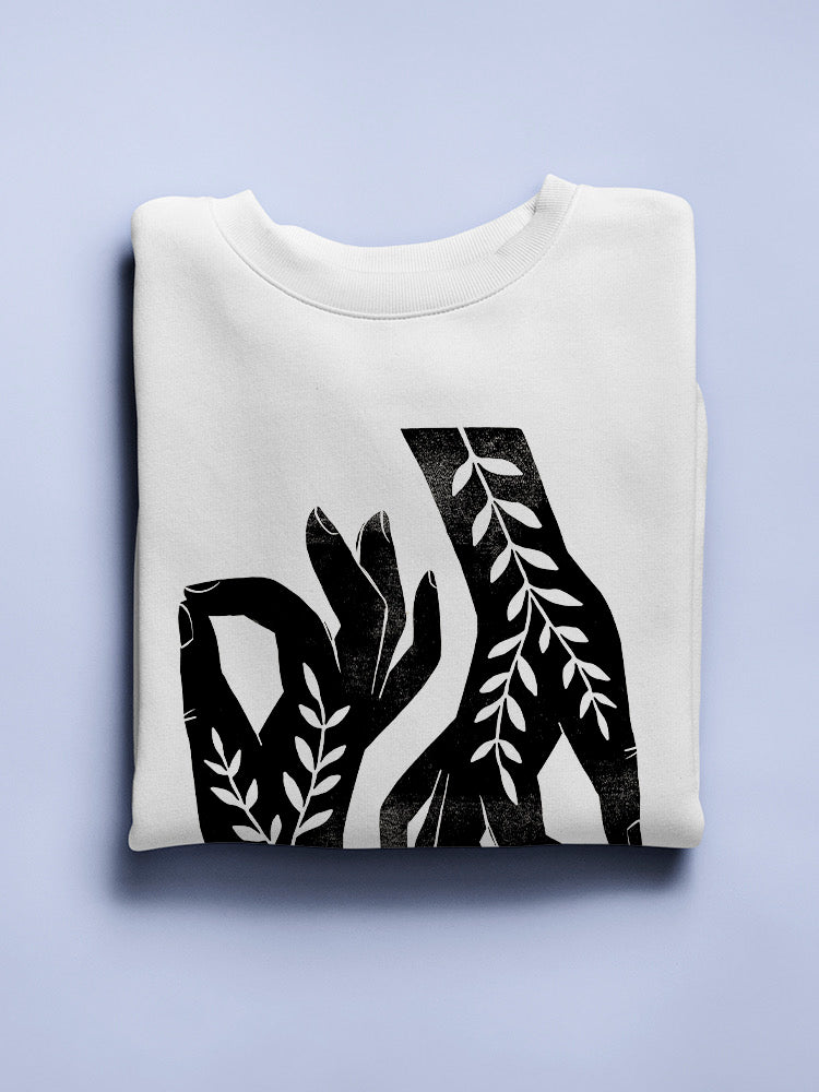 Plant Offering Iii Sweatshirt -Victoria Barnes Designs