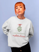 Mistletoe Wishes Ii Sweatshirt -Victoria Barnes Designs