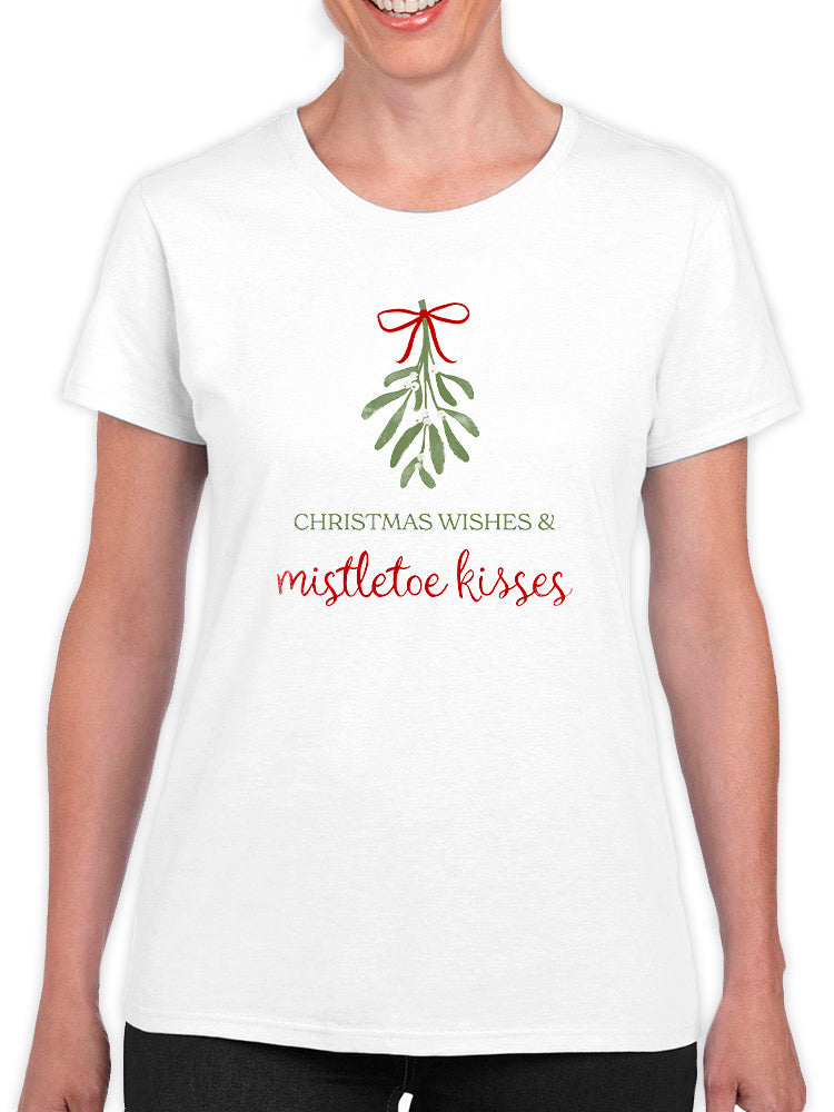 Mistletoe Wishes Ii T-shirt -Victoria Barnes Designs