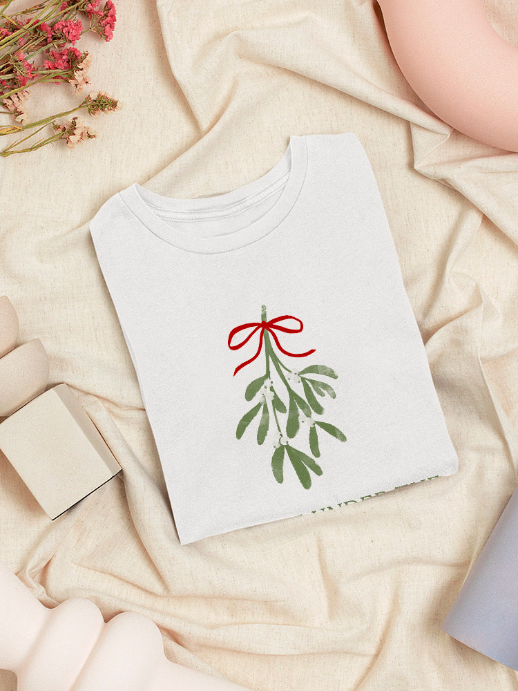 Mistletoe Wishes I T-shirt -Victoria Barnes Designs