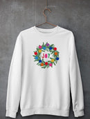 Colorful Christmas C. Sweatshirt -Victoria Barnes Designs