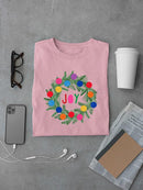 Colorful Christmas Collection C T-shirt -Victoria Barnes Designs