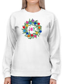 Colorful Christmas C. Sweatshirt -Victoria Barnes Designs