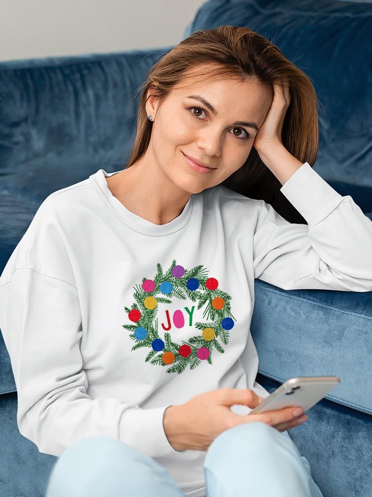 Colorful Christmas C. Sweatshirt -Victoria Barnes Designs
