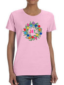 Colorful Christmas Collection C T-shirt -Victoria Barnes Designs