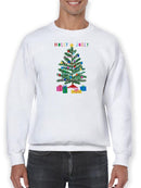 Colorful Christmas B. Sweatshirt -Victoria Barnes Designs