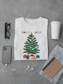 Colorful Christmas Collection B T-shirt -Victoria Barnes Designs