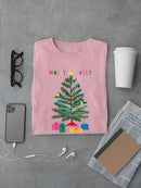 Colorful Christmas Collection B T-shirt -Victoria Barnes Designs