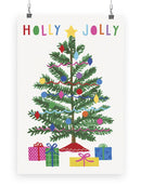 Colorful Christmas B Wall Art -Victoria Barnes Designs