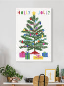 Colorful Christmas B Wall Art -Victoria Barnes Designs