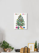Colorful Christmas B Wall Art -Victoria Barnes Designs