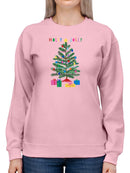 Colorful Christmas B. Sweatshirt -Victoria Barnes Designs