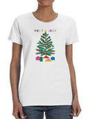 Colorful Christmas Collection B T-shirt -Victoria Barnes Designs