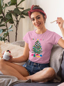 Colorful Christmas Collection B T-shirt -Victoria Barnes Designs
