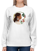 Christmas Earring Collection D. Sweatshirt -Victoria Barnes Designs