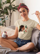 Christmas Earring Collection D T-shirt -Victoria Barnes Designs