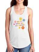 Vintage Spring Iv. Racerback Tank -Victoria Barnes Designs