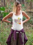 Vintage Spring Iv. Racerback Tank -Victoria Barnes Designs
