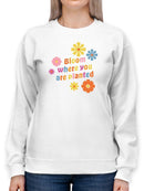 Vintage Spring Iv. Sweatshirt -Victoria Barnes Designs