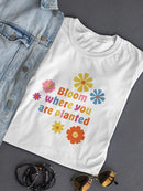 Vintage Spring Iv T-shirt -Victoria Barnes Designs