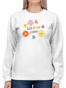 Vintage Spring I. Sweatshirt -Victoria Barnes Designs