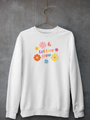 Vintage Spring I. Sweatshirt -Victoria Barnes Designs