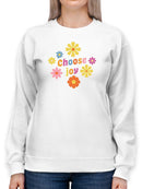 Vintage Spring Iii. Sweatshirt -Victoria Barnes Designs