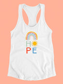 Simple Message Collection B. Racerback Tank -Victoria Barnes Designs