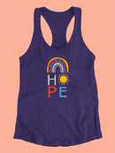 Simple Message Collection B. Racerback Tank -Victoria Barnes Designs