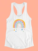 Simple Message Collection C. Racerback Tank -Victoria Barnes Designs