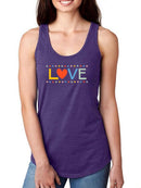 Simple Message Collection D. Racerback Tank -Victoria Barnes Designs
