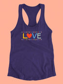 Simple Message Collection D. Racerback Tank -Victoria Barnes Designs