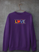 Simple Message Collection D. Sweatshirt -Victoria Barnes Designs