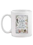 Sun-Kissed Christmas B Mug -Victoria Barnes Designs