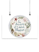 Sun-Kissed Christmas C Wall Art -Victoria Barnes Designs