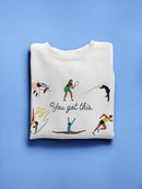 Olympian Collection A. Sweatshirt -Victoria Barnes Designs