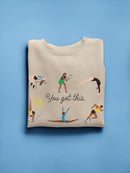 Olympian Collection A. Sweatshirt -Victoria Barnes Designs