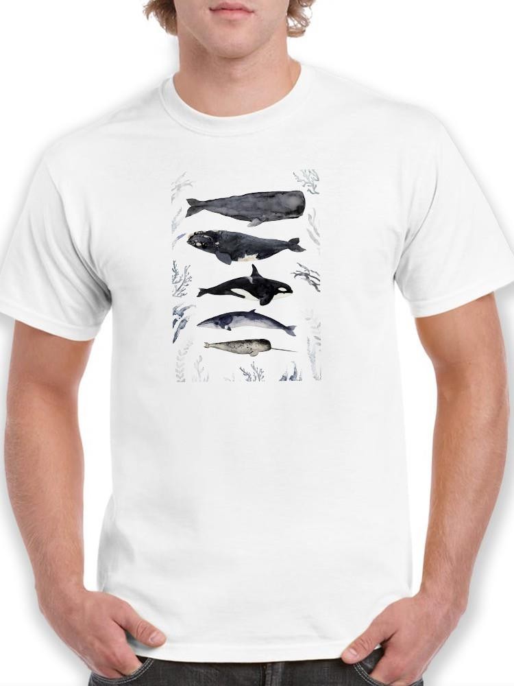Whale Chart Collection B T-shirt -Victoria Barnes Designs