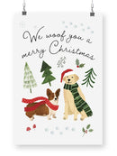 Holidogs Collection. B. Wall Art -Victoria Barnes Designs